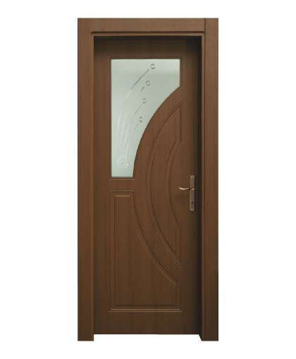 BY-118 Porte intérieure Placage pvc ou Laqué